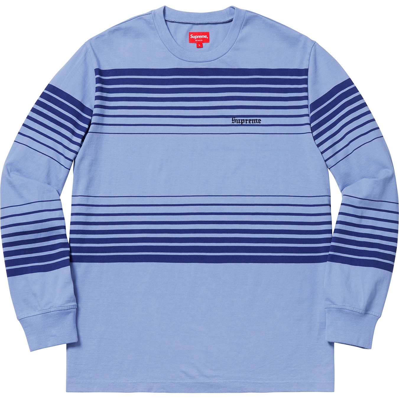 Fade Stripe L/S Top view 4